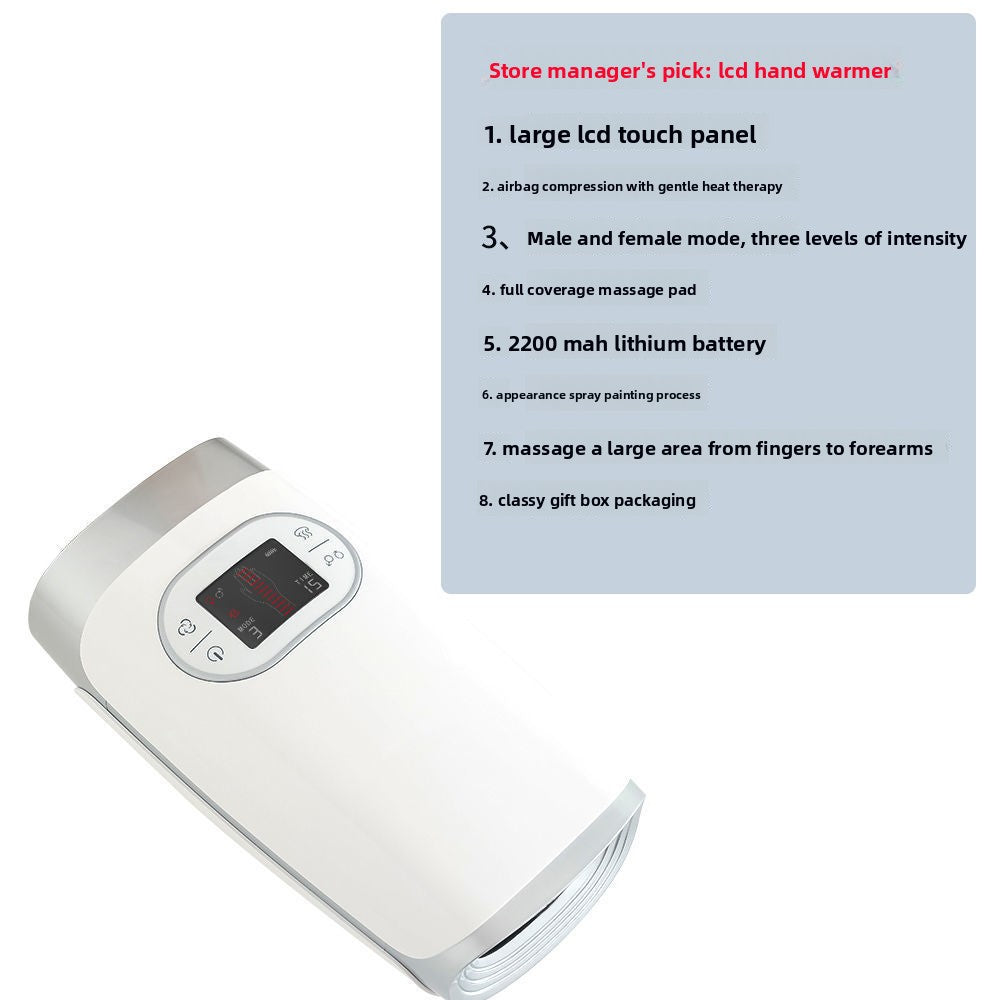 Hand Massager with Heat and Compression for Arthritis Carpal Tunnel Pain Relief,Hand Muscles,Finger Numbness and Relief Wrist Carpal Tunnel