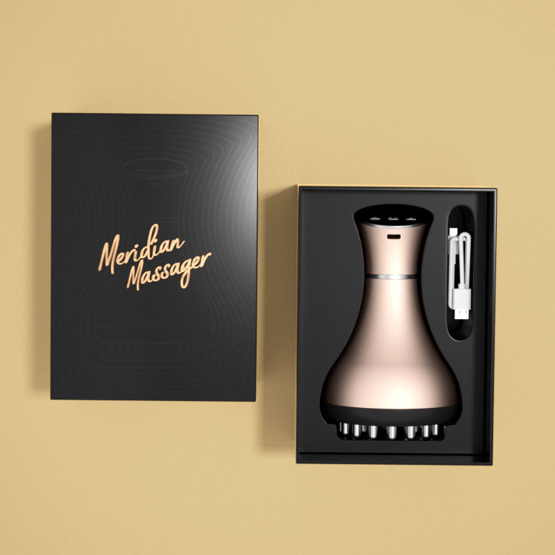 Handheld Electric Lymphatic Drainage Massager: Body Sculpting Machine and Anti Cellulite Massage Tool