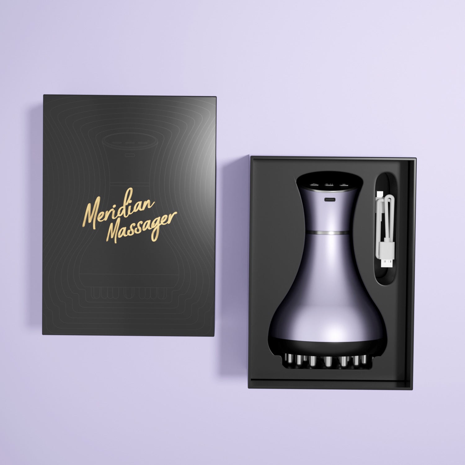 Handheld Electric Lymphatic Drainage Massager: Body Sculpting Machine and Anti Cellulite Massage Tool