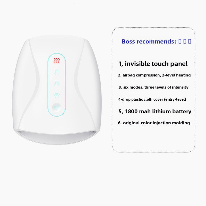 Hand Massager with Heat and Compression for Arthritis Carpal Tunnel Pain Relief,Hand Muscles,Finger Numbness and Relief Wrist Carpal Tunnel