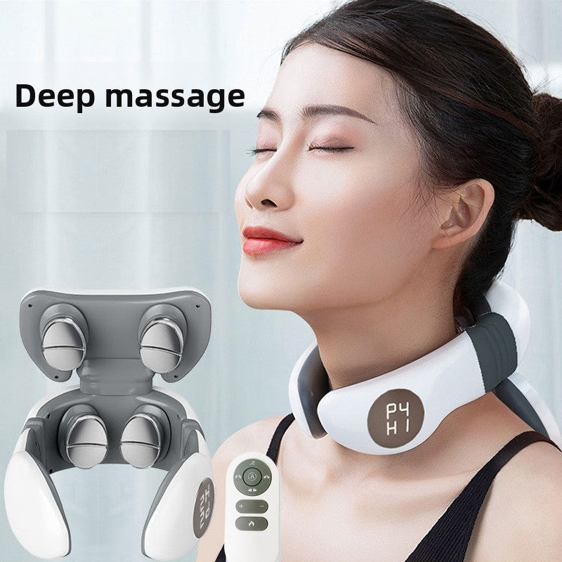Cervical Vitality Magic Pro 2.0 Neck Relaxation Device - Portable Massager with Heat & Vibration Modes