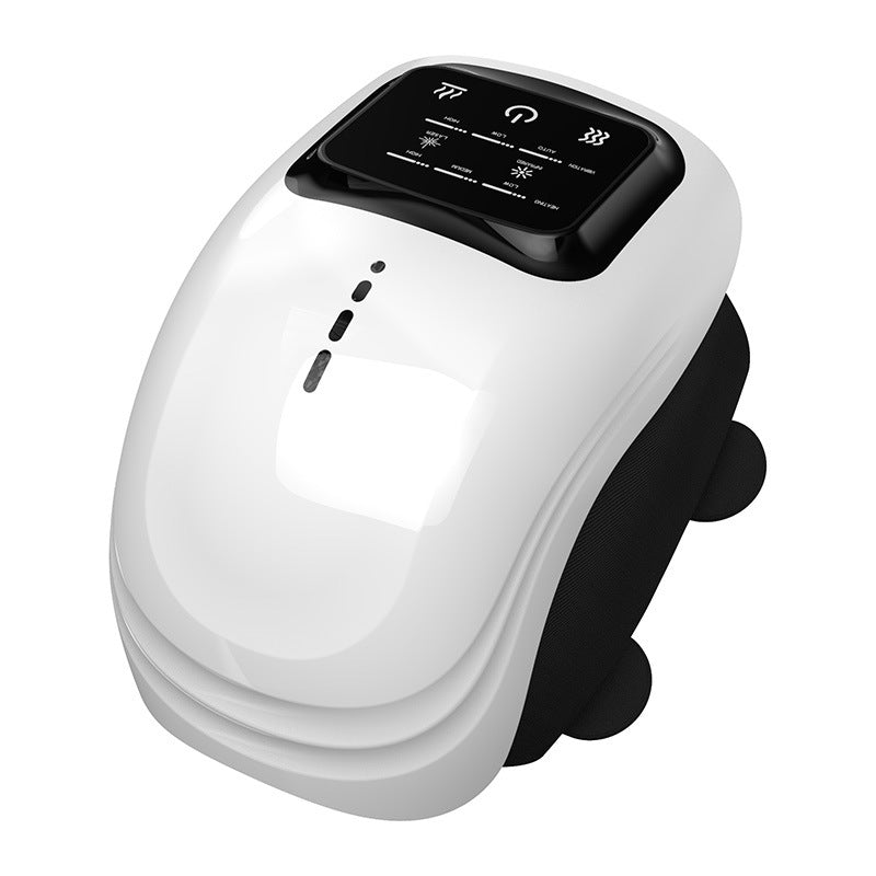 Knee Massager Smart with Heat, Red Light and Massage Therapy, 3 Vibration Modes and 3 Heating Levels, 2026 Updated Edition, LED Vitality Joints Knee Massager, Gifts for Grandma & Grandpa