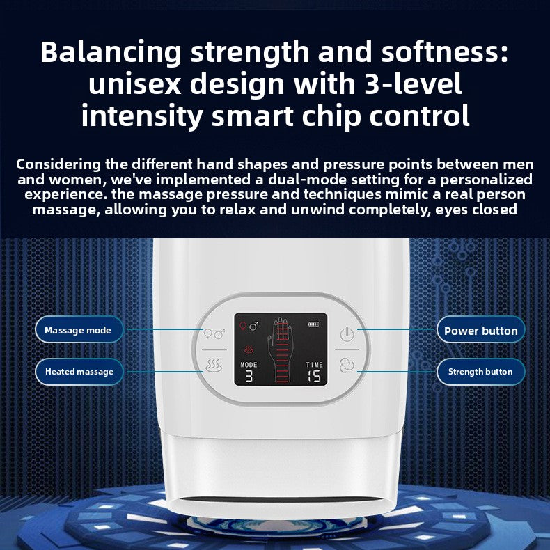 Hand Massager with Heat and Compression for Arthritis Carpal Tunnel Pain Relief,Hand Muscles,Finger Numbness and Relief Wrist Carpal Tunnel