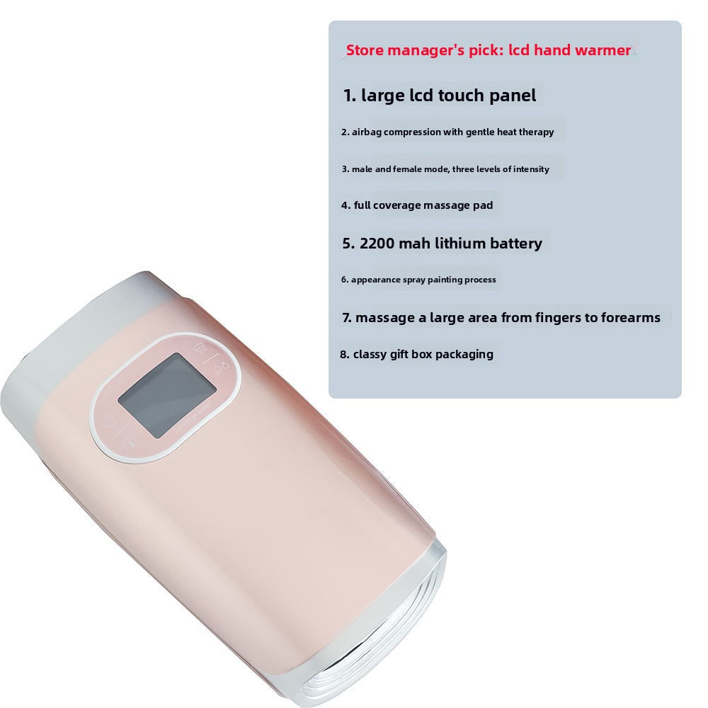 Hand Massager with Heat and Compression for Arthritis Carpal Tunnel Pain Relief,Hand Muscles,Finger Numbness and Relief Wrist Carpal Tunnel