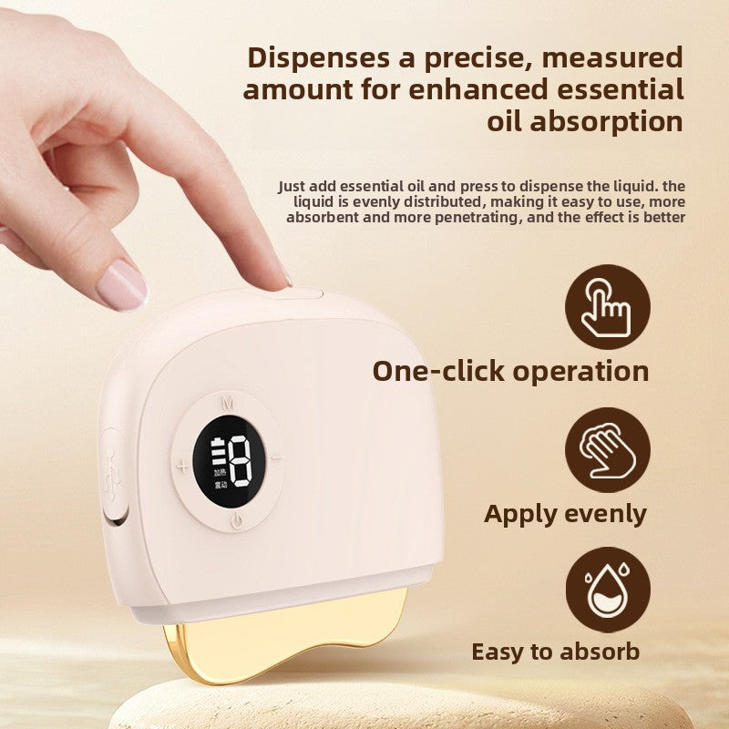 Electric Fascia Blaster & Muscle Scraper Tool with Heating and Vibration - for Deep Tissue,Myofascial Release