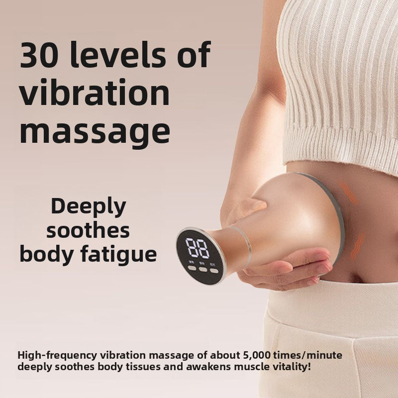 Handheld Electric Lymphatic Drainage Massager: Body Sculpting Machine and Anti Cellulite Massage Tool